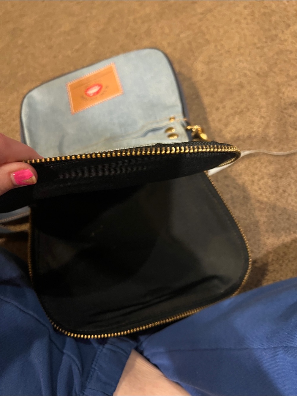 Marc Jacob Nomad Crossbody Denim Bag denim Jean **see pictures - Picture 14 of 16